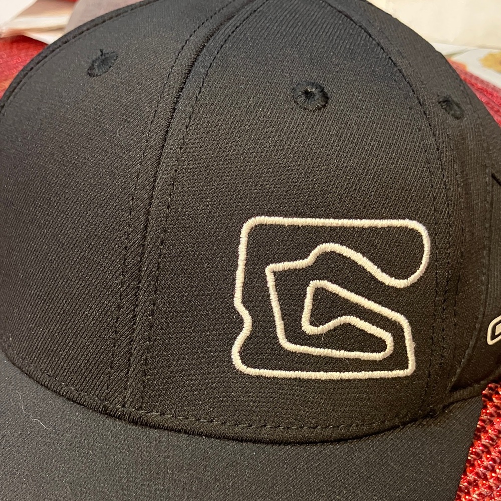 Black Cap with White Logo